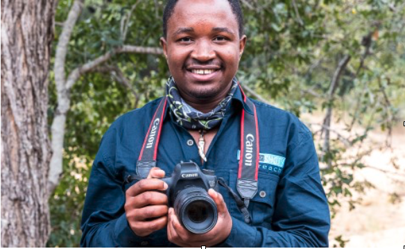 Rifumo Mathebula, Wild Shots Outreach programme leader and winner of an international young environmentalist of the year award. (Photo: Mike Kendrick)