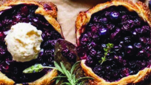 blueberry tart