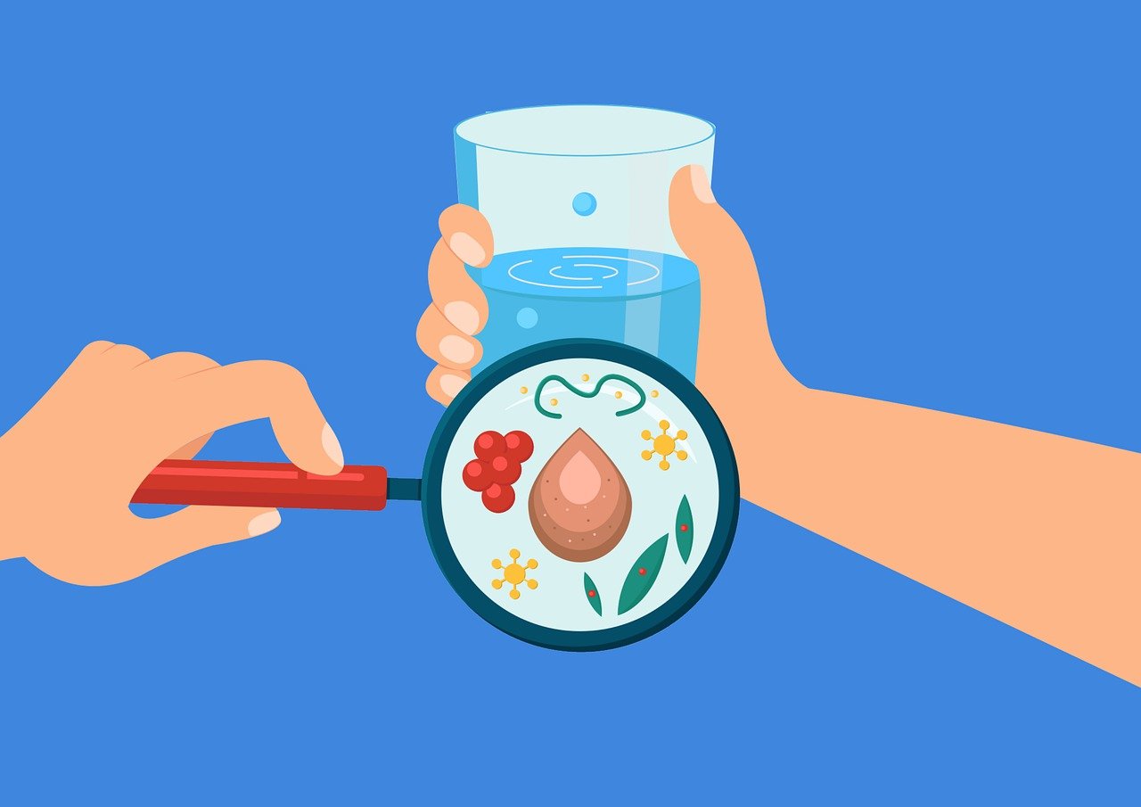 germs in water
