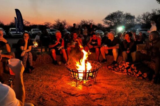 Around the fire