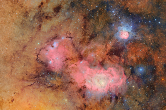 Vera Ruben - Lagoon & Trifid Nebulae